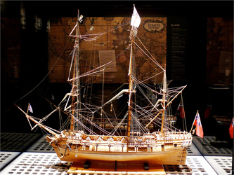 корабль пирата Чёрного Сэма - Беллами «Whydah Gally»